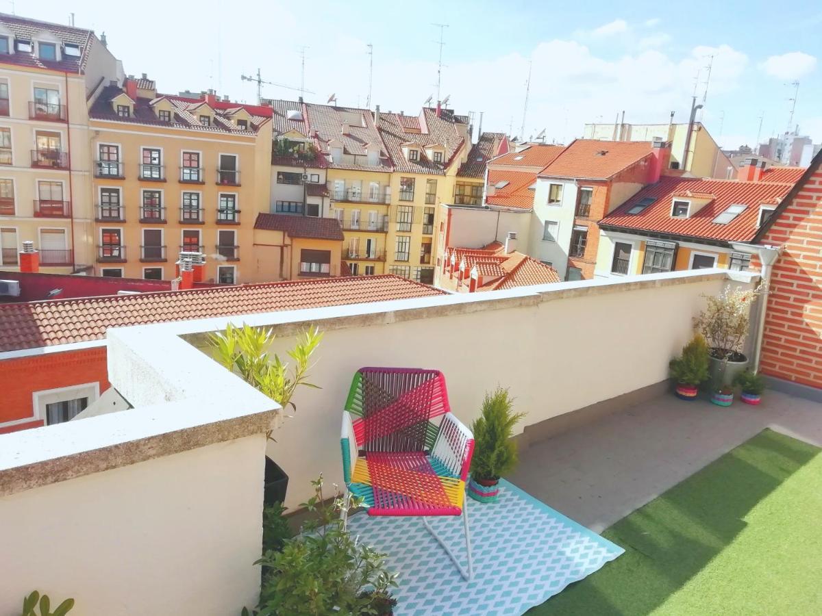 El Atico De Valladolid - Centro - Terraza - Wifi Luaran gambar